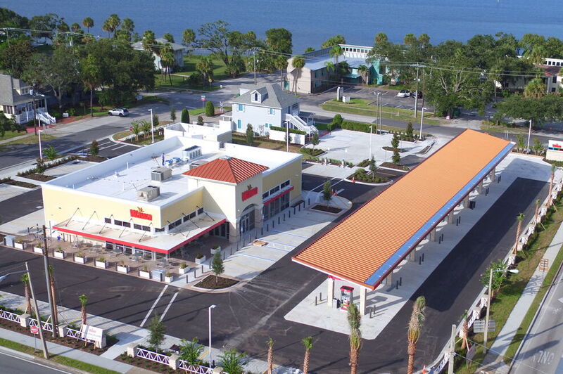 Wawa Convenience and Gas Station in Downtown Melbourne in Florida