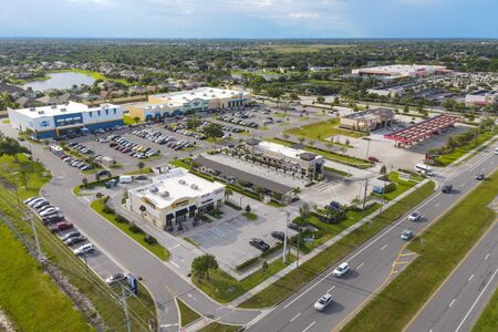 Aerial Shot of Constellation Commons in Melbourne, Florida